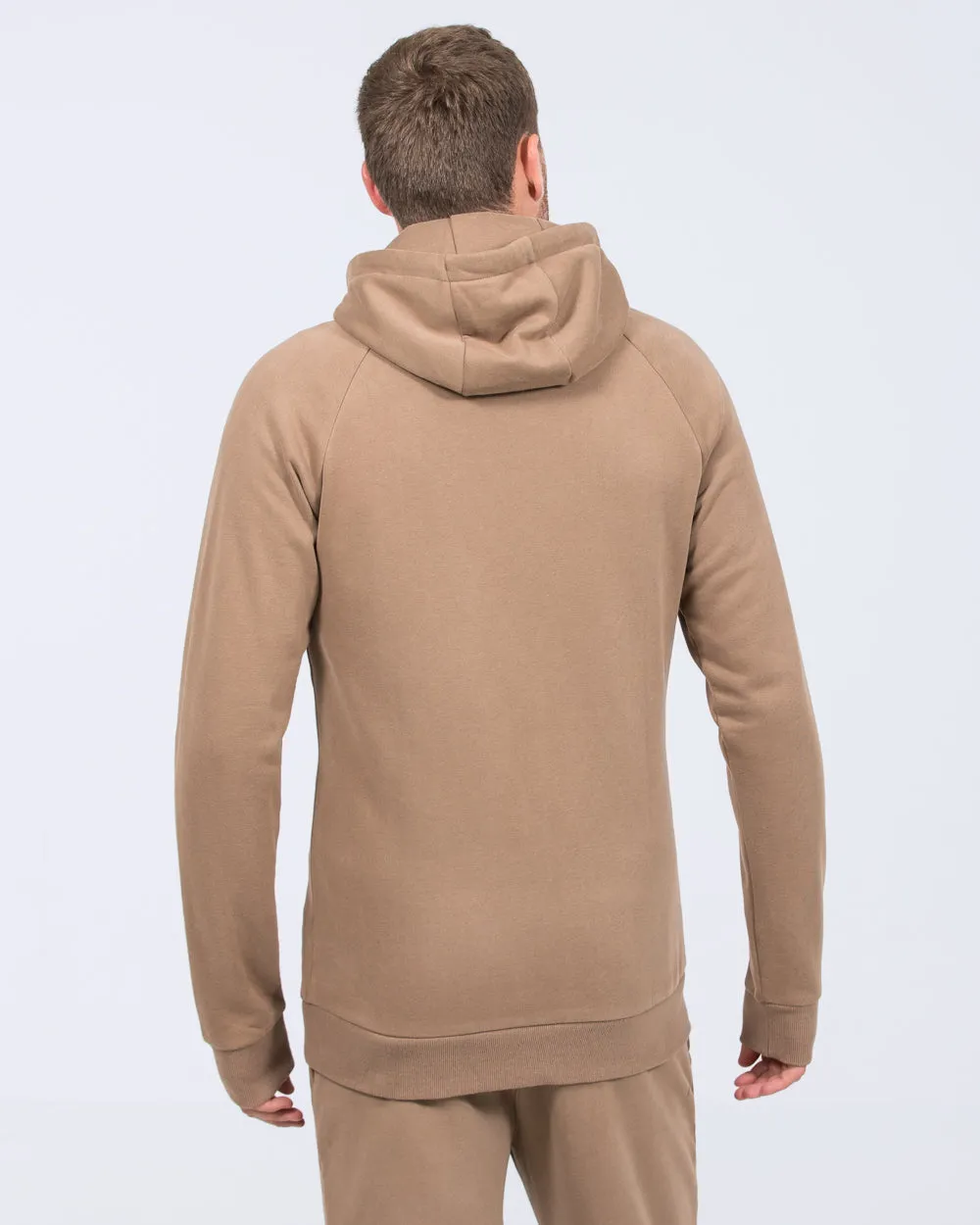 2t Ryan Zip Up Tall Hoodie (taupe)