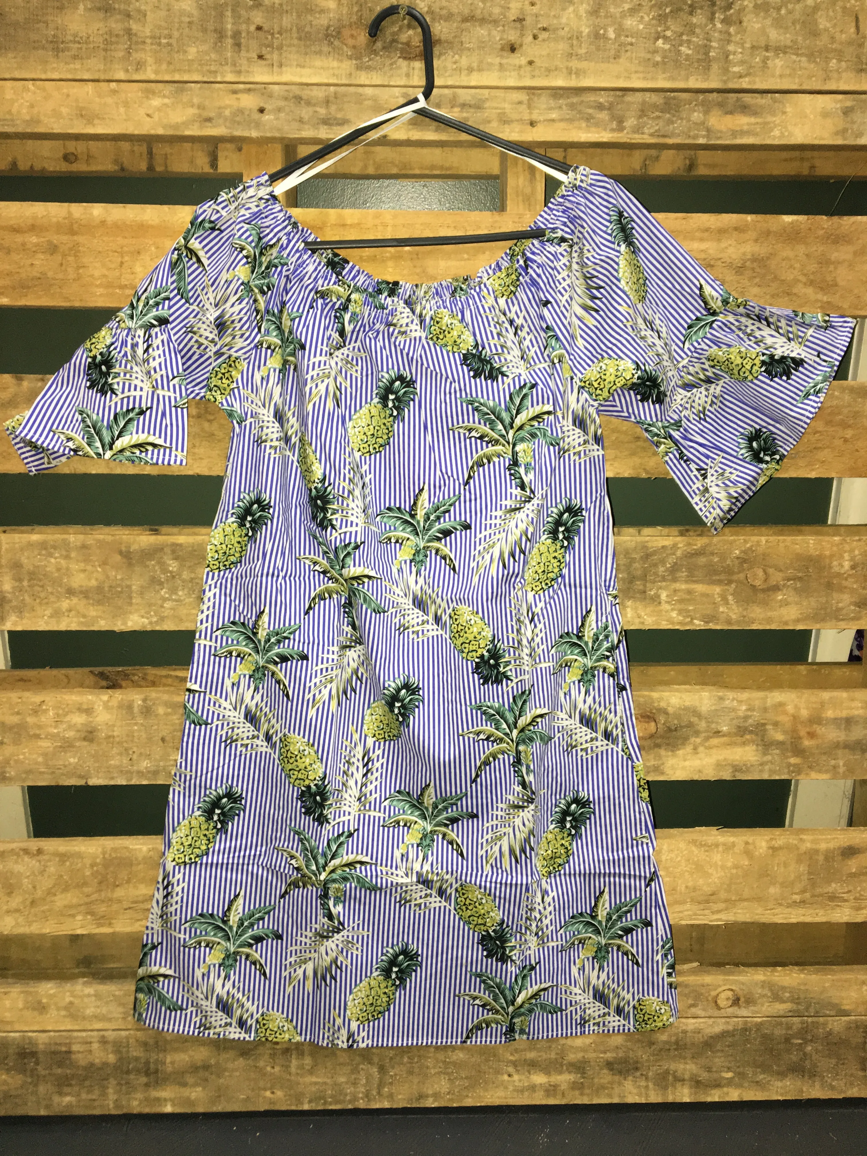 Boho Pineapple Dress (size S)