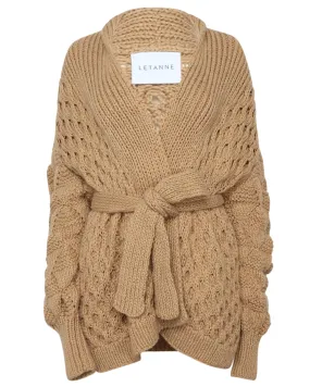 Camel Alex Cashmere Coat