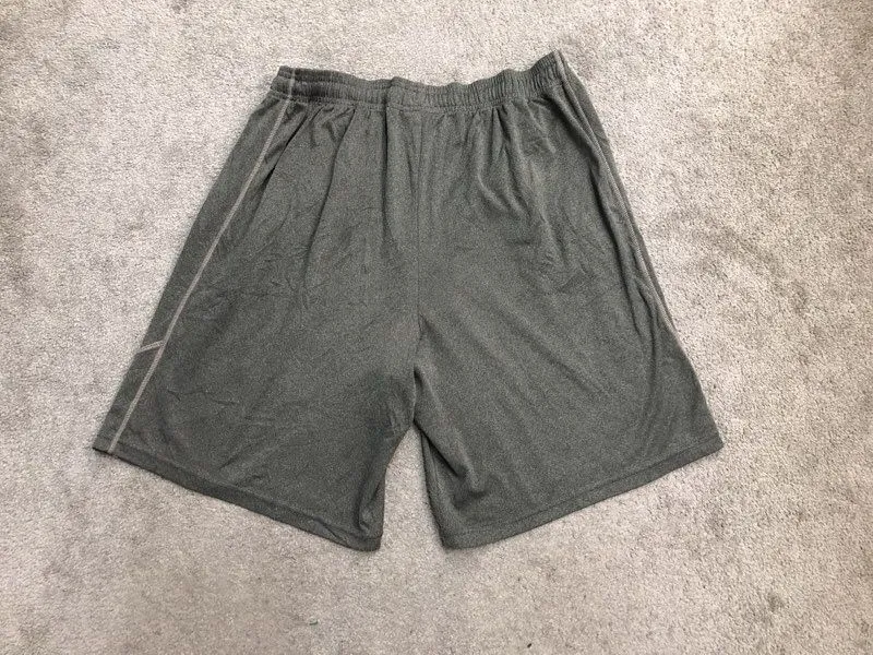 Champion Shorts Mens Small Gray Athletic Shorts Running Jogging Lightweight