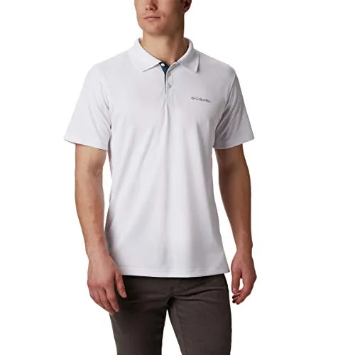 Columbia Men Utilizer Polo White Medium