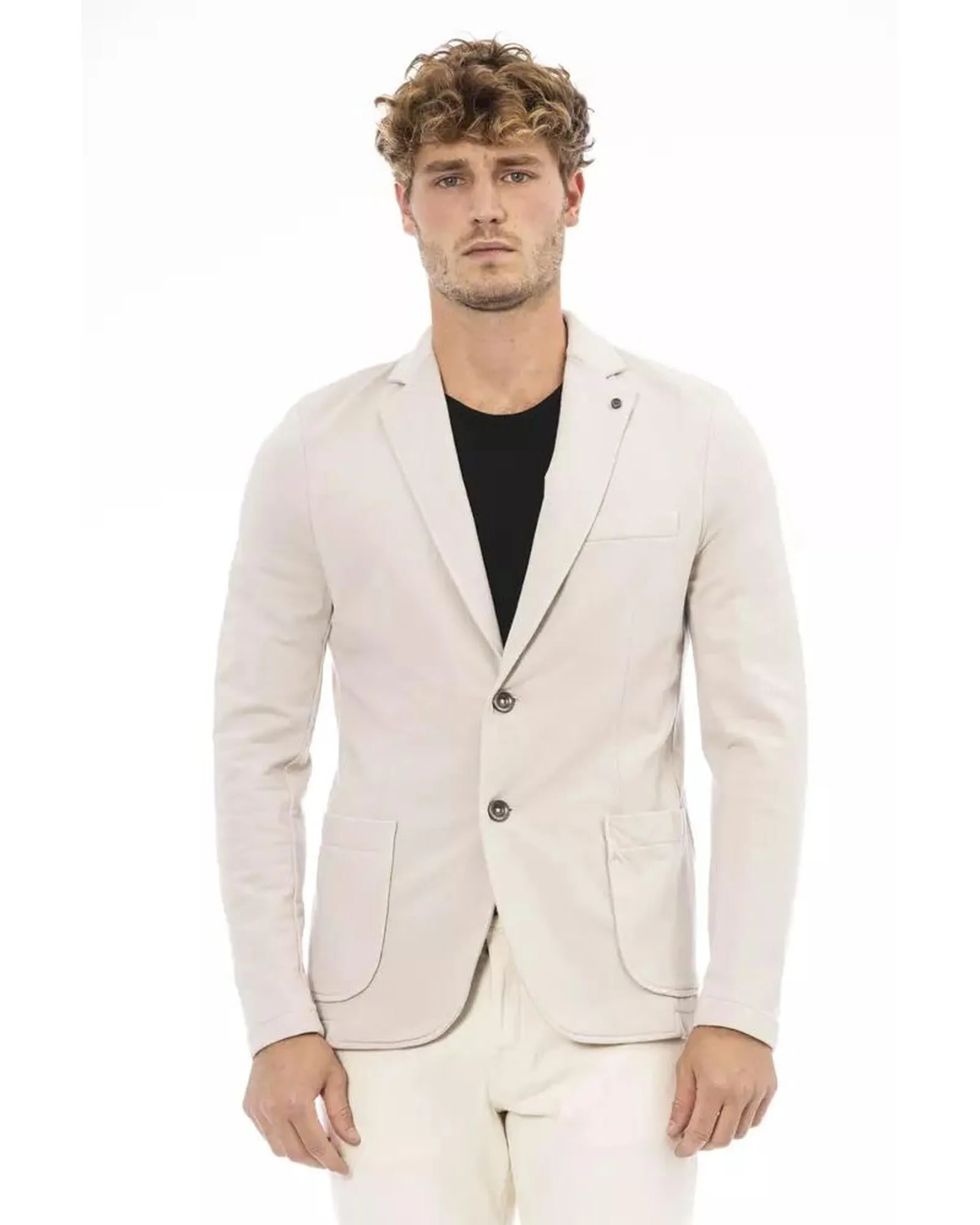 Distretto12 Unstructured Blazer - Beige