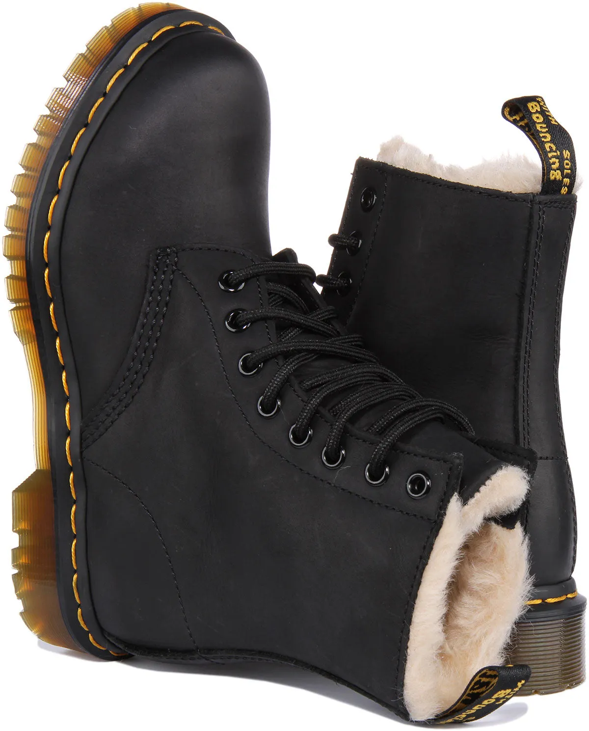 Dr Martens 1460 Serena In Black For Women