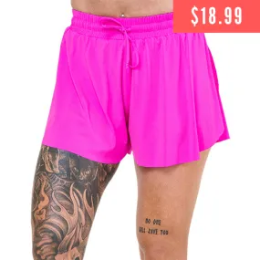 Flowy Shorts | Hot Pink