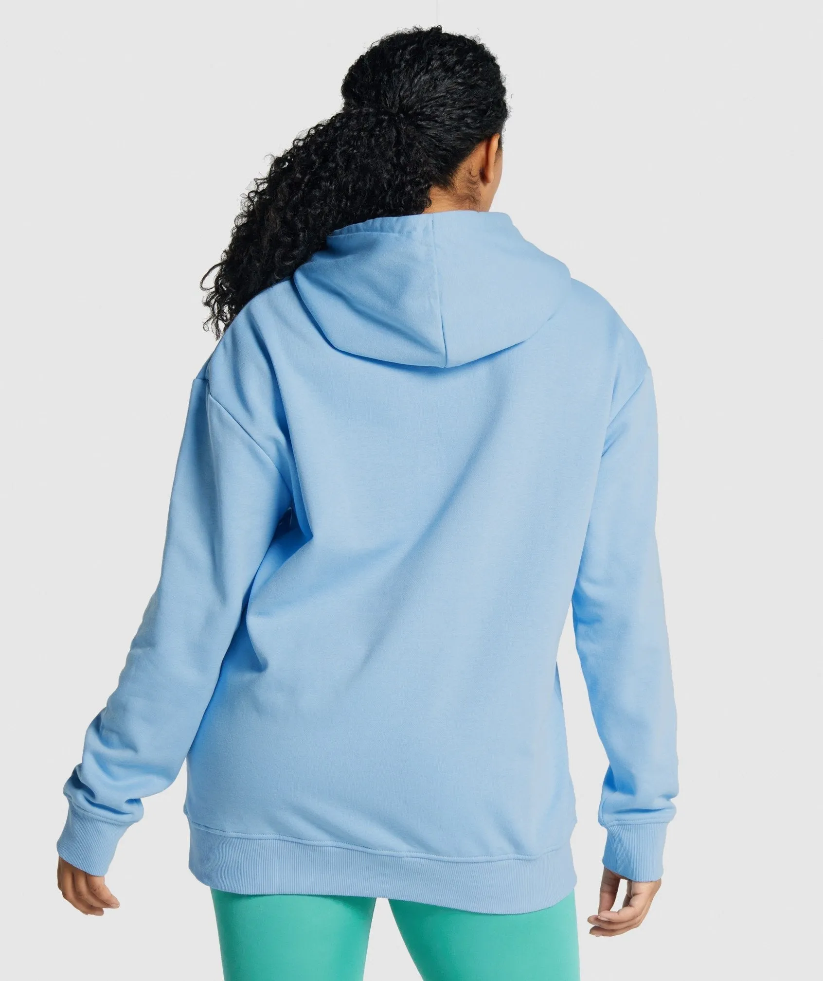 Gymshark Training Oversized Hoodie - Light Blue