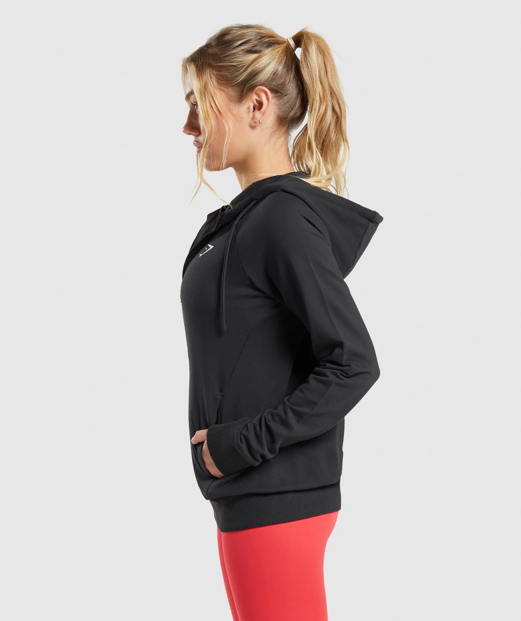 Gymshark Training Zip Hoodie - Black