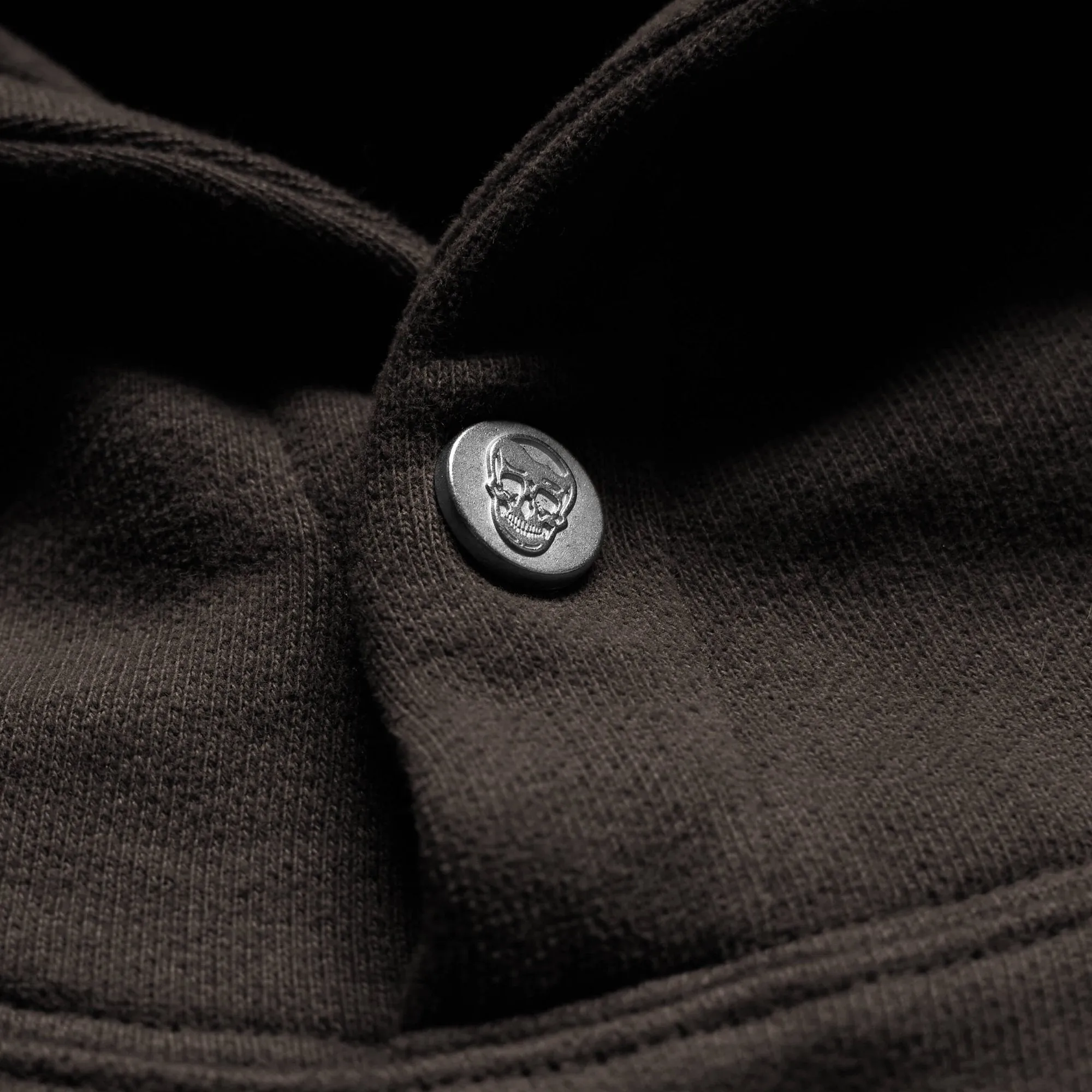 Heavyweight Core Skull Hoodie - Toffee