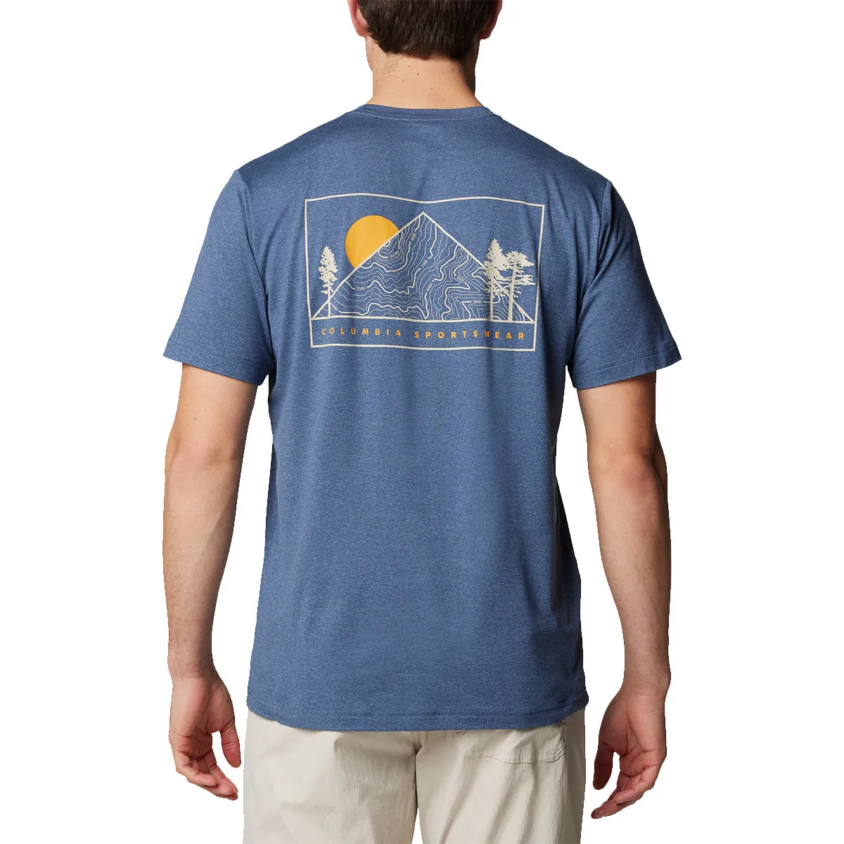 Kwick Hike™ Back Graphic Tee - Dark Mountain