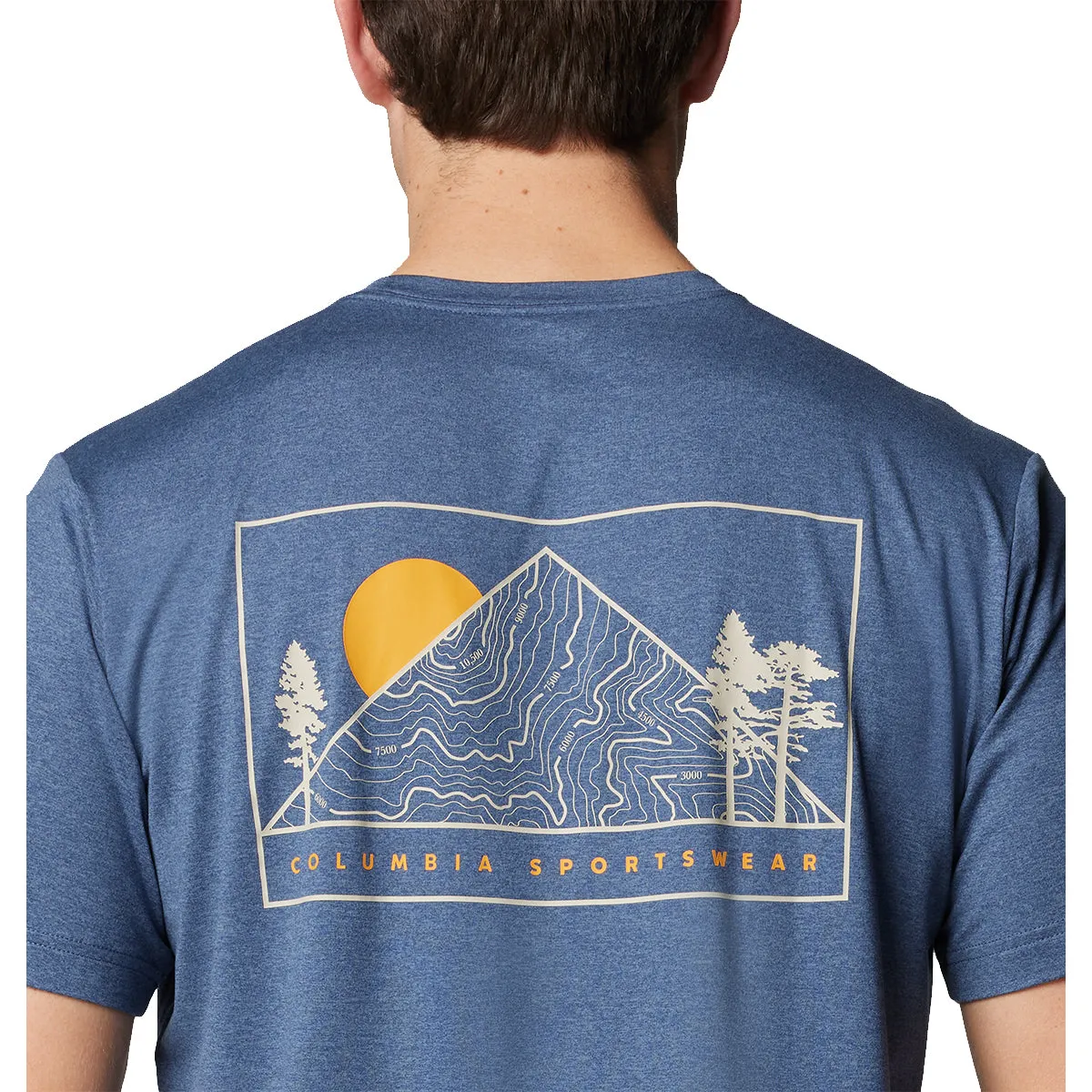 Kwick Hike™ Back Graphic Tee - Dark Mountain