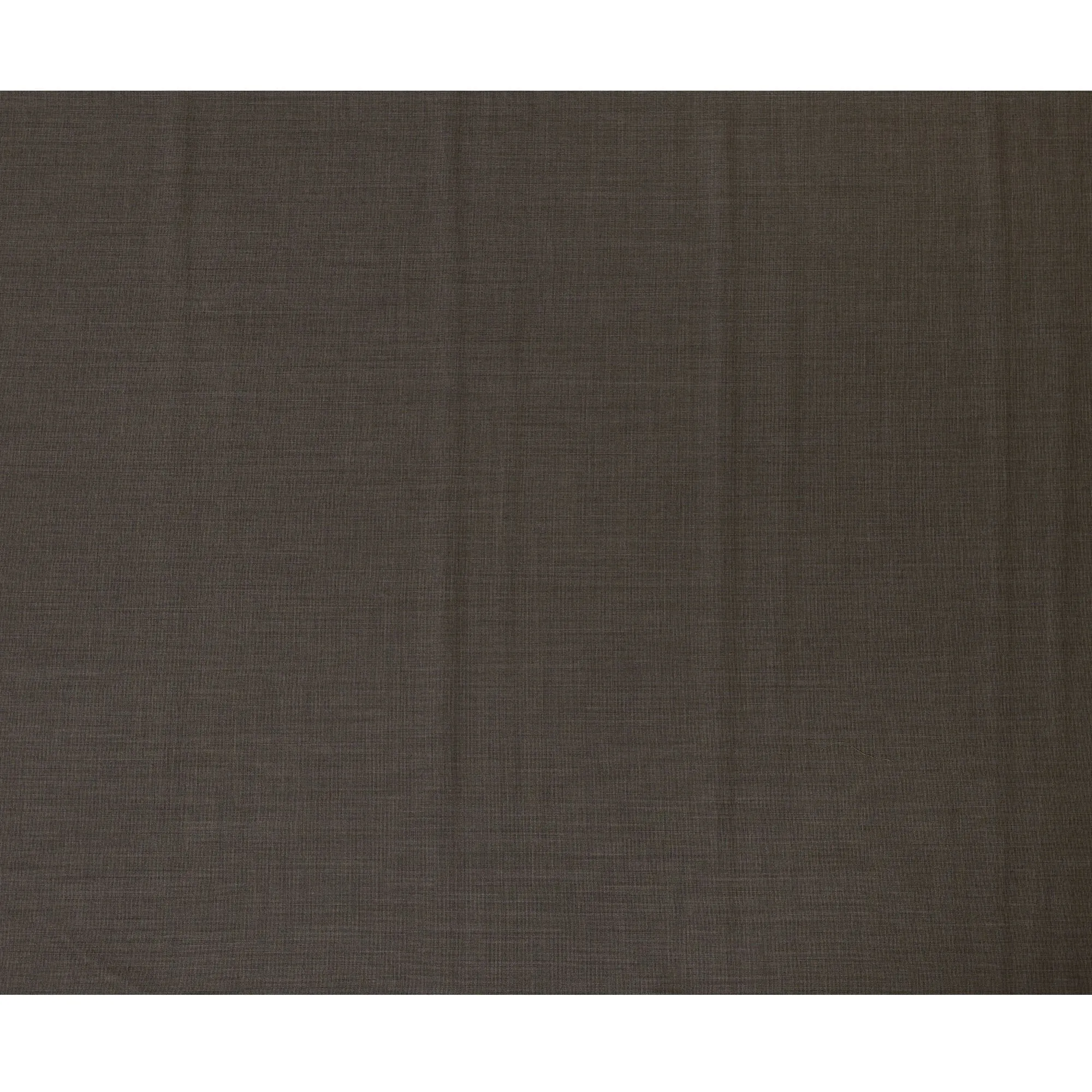 Light Brown Checkered Super 150's Italian all Wool Suiting Fabric – 3.5 Meters, 150 cm Width, Made in Italy-D20544