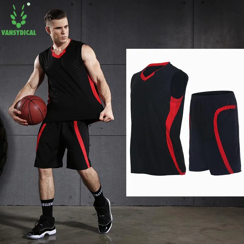 Men's Jersey Sportswear Running Sports Sets Basketball Workout