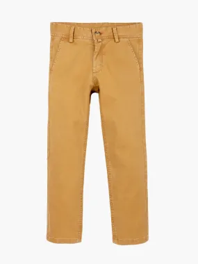 Mustard Structured Trouser