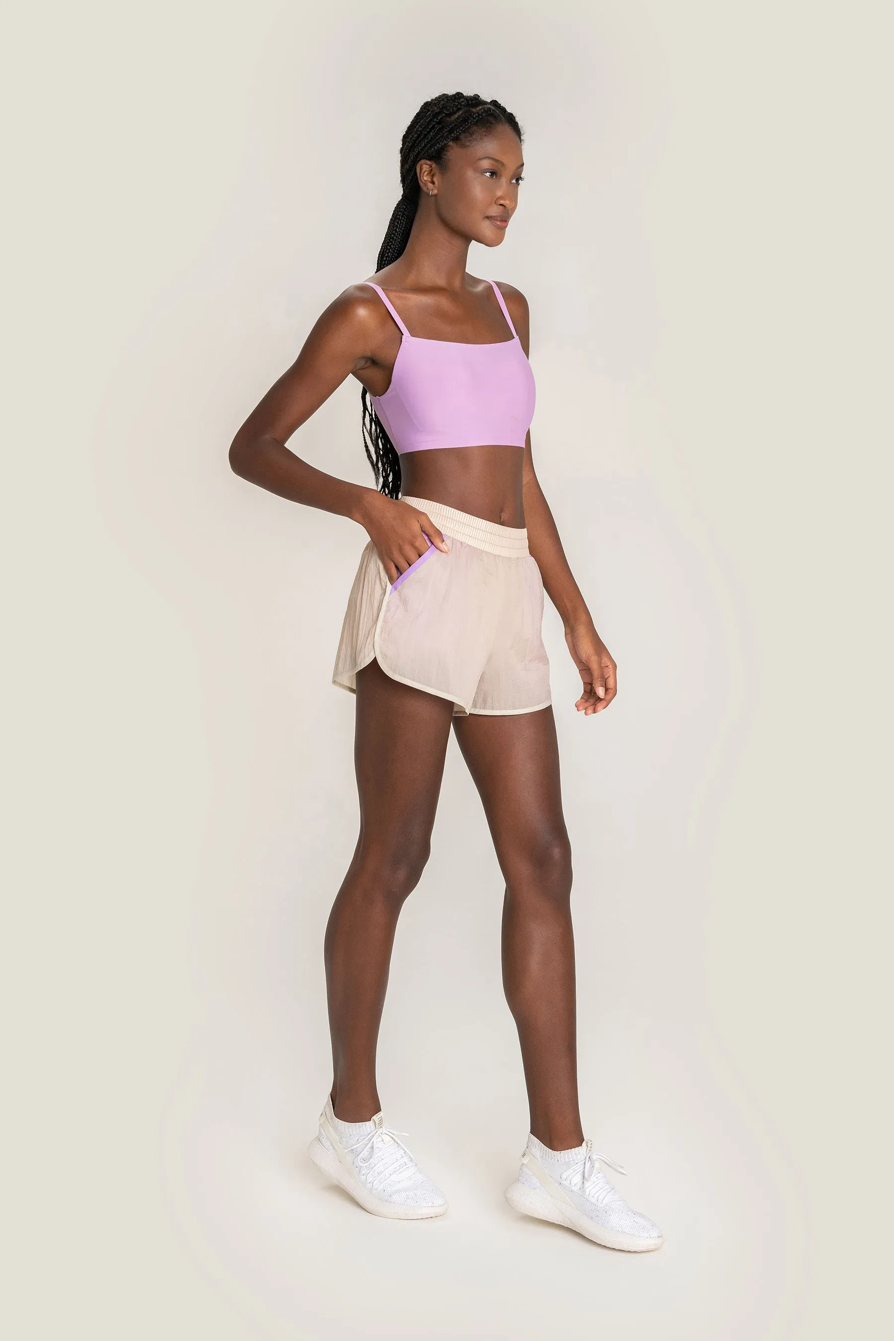 Nylon Racer Shorts