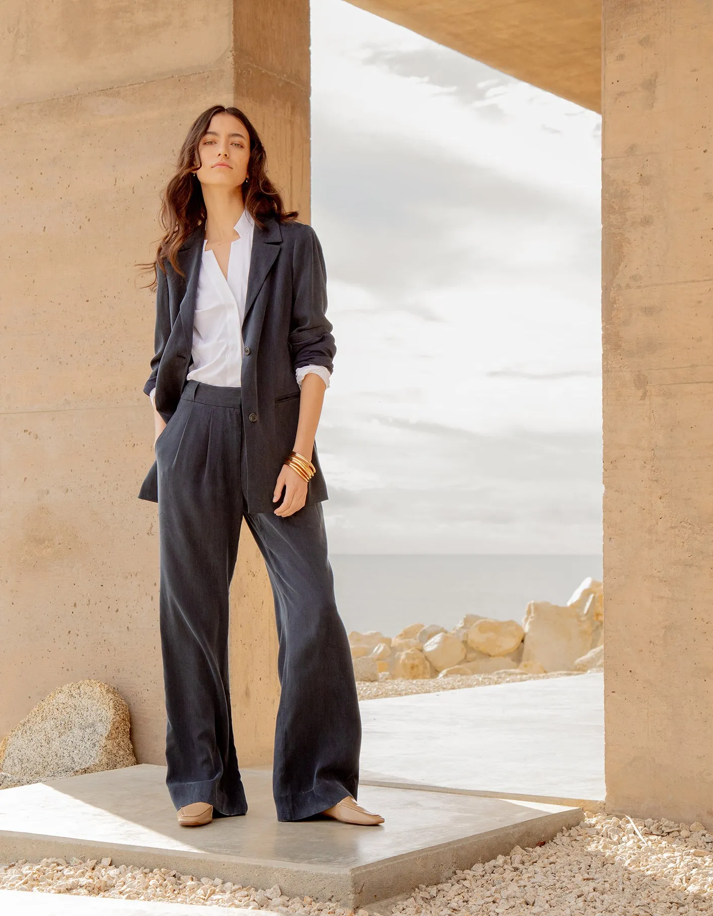 Structured Work Trouser