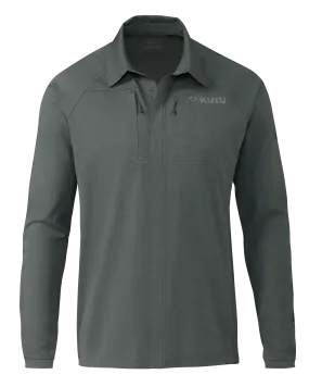 Tiburon Hybrid Snap Shirt | Stone