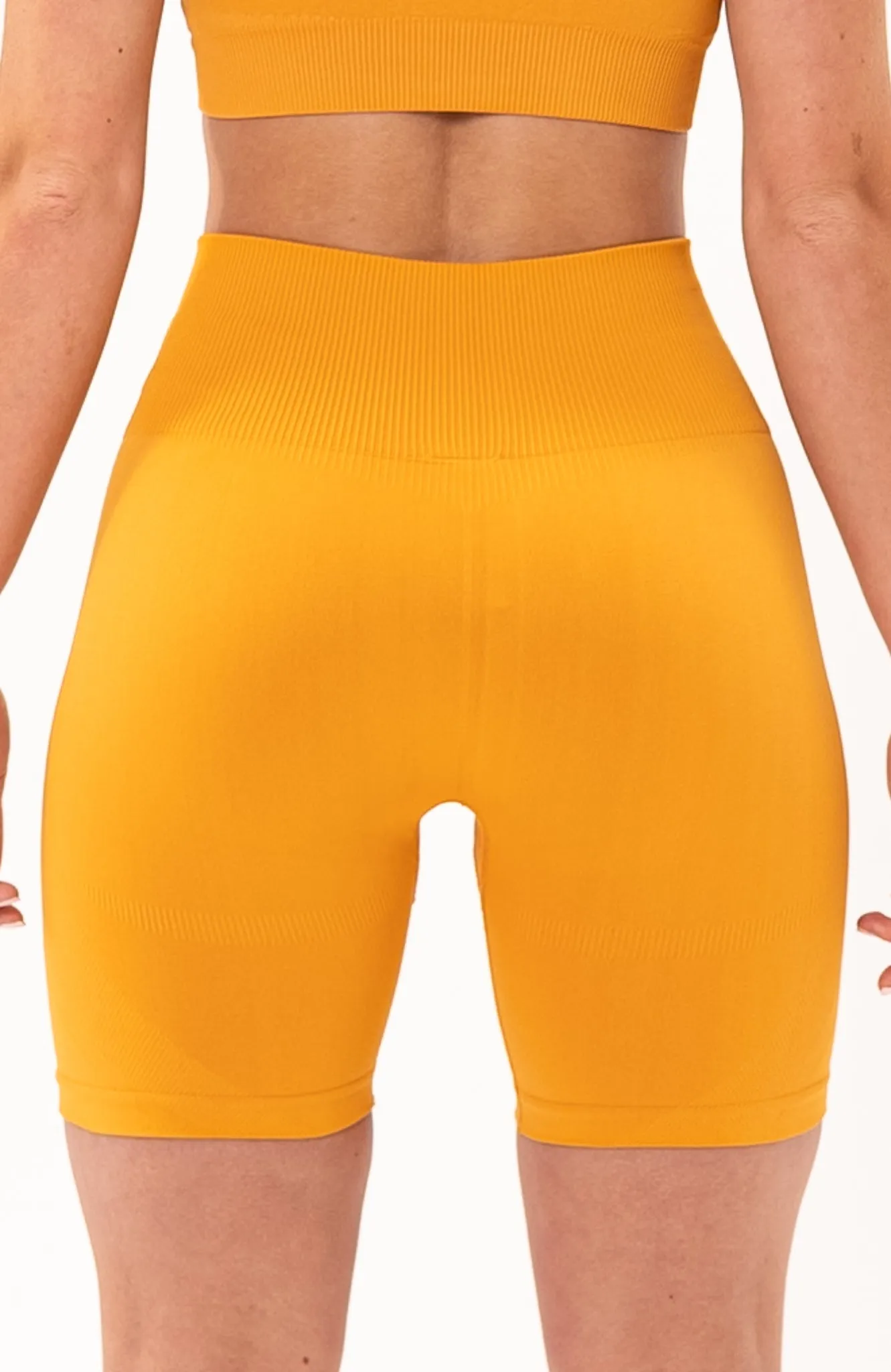 Unlimited Seamless Shorts - Orange