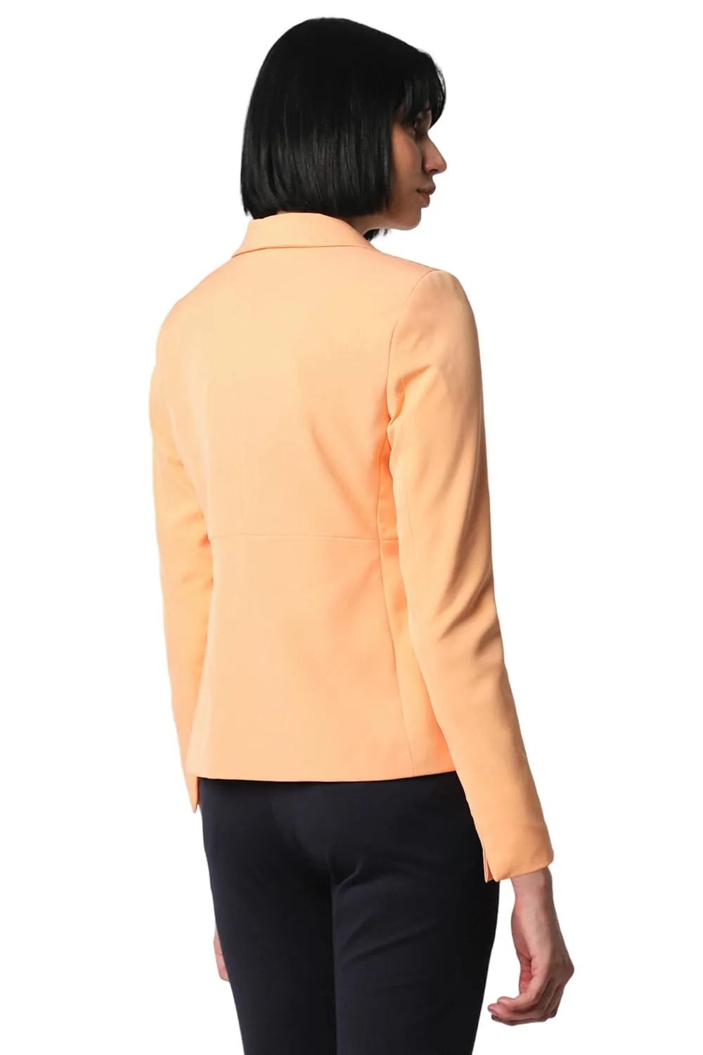 Van Heusen Women's Fashion Formal Blazer VWBZFRGFB83550_Orange