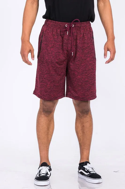 Weiv Marbled Active Running Shorts